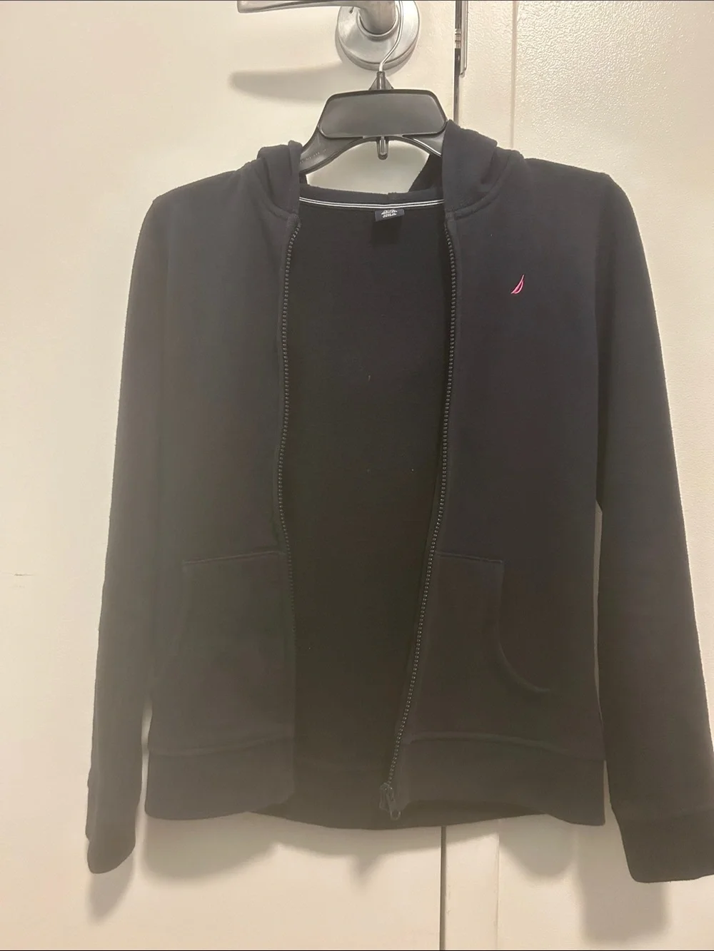 Nautica Navy Zip Hoodie